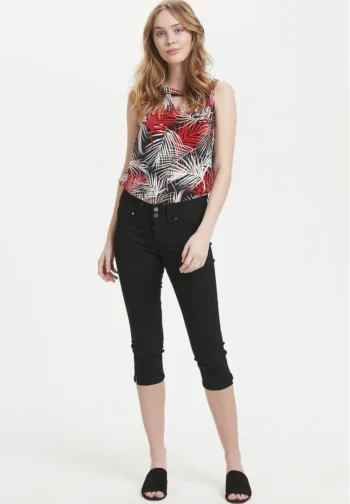 Pantalon court noir fransa