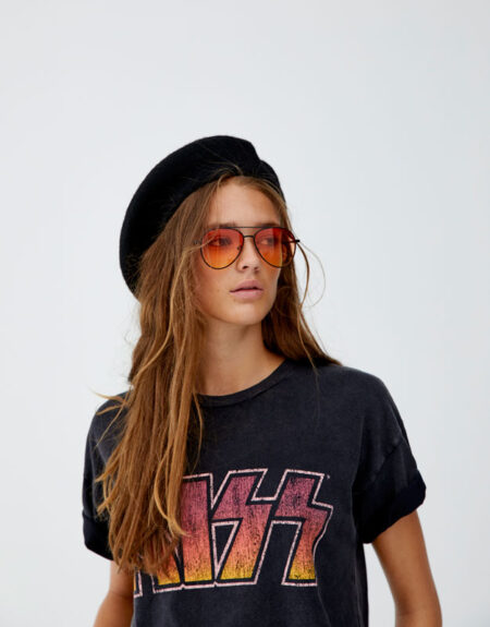 T-shirt Kiss Pull&Bear
