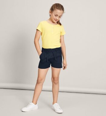 Short noir avec corde a nouer noir name it