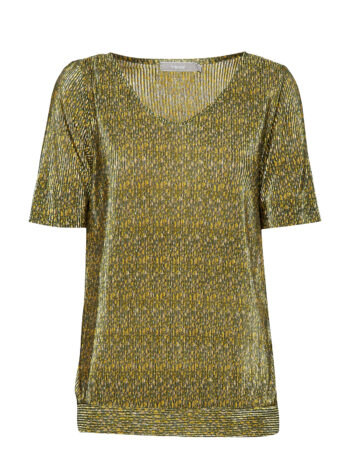 Blouse verte fransa